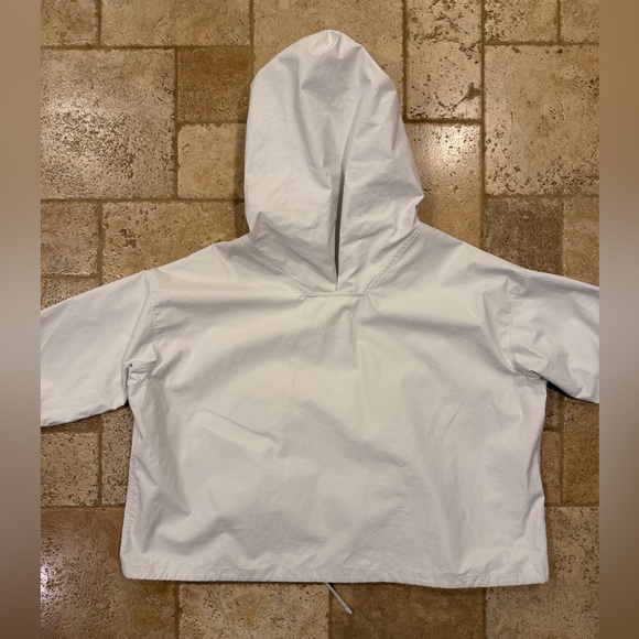 Maison Margiela Poly Coated White/Cream Anorak Hooded Jacket - Picture 10 of 16